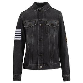 Jeansjacke von Palm Angels Grau