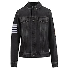 Palm Angels Denim Jacket Grey
