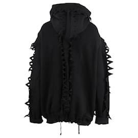 Autre Marque-Schwarzes Diliborio-Sweatshirt mit ausgeschnittenen Details-Schwarz