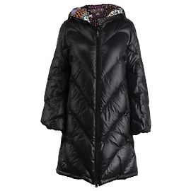 Tsumori Chisato Hooded Reversible Down Jacket Black
