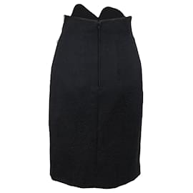 Autre Marque-Collection Privée Embroidered Skirt-Black
