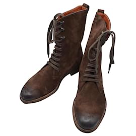 Missoni-ankle boots-Dark brown
