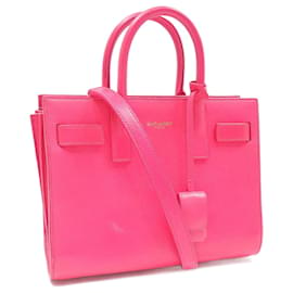 Saint Laurent-Saint Laurent Sac de Jour Handbag-Pink