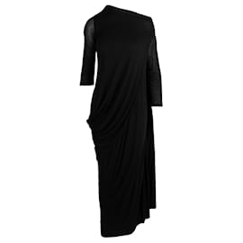 Rick Owens-Kleid im griechischen Stil-Schwarz