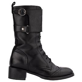 John Galliano Combat boots Black