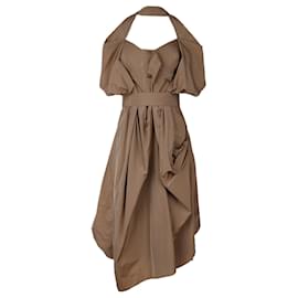Vivienne Westwood-Vivienne Westwood Draped Dress-Brown
