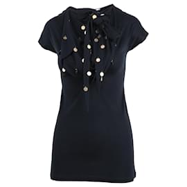 Givenchy-Camiseta con lentejuelas de Givenchy-Negro