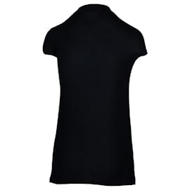 Givenchy-T-shirt con paillettes di Givenchy-Nero