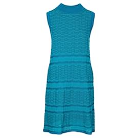 Missoni-Missoni Midi Dress-Turquoise