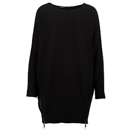 Gaetano Navarra Reißverschluss-Pullover Schwarz