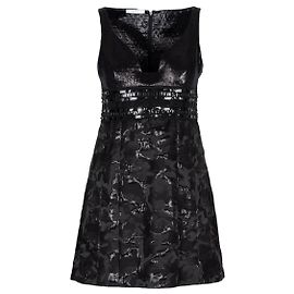Schwarzes Mini-Kleid von Pollini Schwarz
