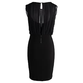 Autre Marque-Pleated dress-Black