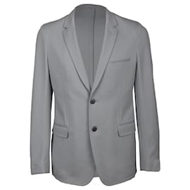 Autre Marque Grey Techno-jersey Blazer 48 IT Grey