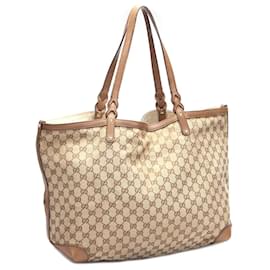 Gucci-Gucci GG Canvas Large Craft Tote Bag-Other