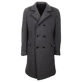 Autre Marque Grey Wool Blend Coat Grey