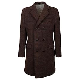 Autre Marque-knitted 3/4 Coat-Brown