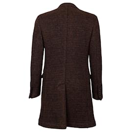 Autre Marque-knitted 3/4 Coat-Brown