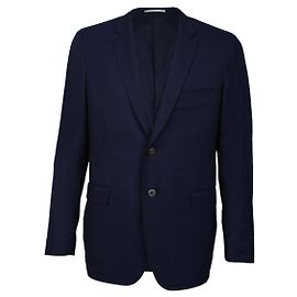 Autre Marque Light Blue Cotton Blazer 46 IT Blue