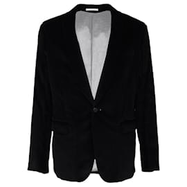 Autre Marque Giacca nera con collo sciallato 48 IT Nero