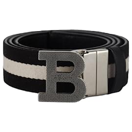 Bally-Bally Belt-White