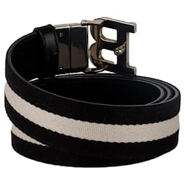 Bally-Bally Belt-White
