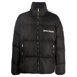 Schwarze Palm Angels klassische Track-Down-Jacke Andere