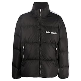 Palm Angels-Black Palm Angels Classic Track Down Jacket-Other