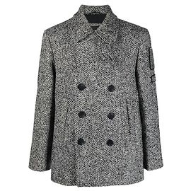 Neil Barrett Peacoat militare petto foderato Altro