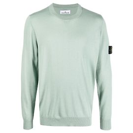 Moletom Stone Island Knitwear Sage Verde