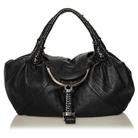 Fendi-Fendi Spy Leather Hobo Bag-Other