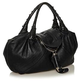 Fendi-Fendi Spy Leather Hobo Bag-Other