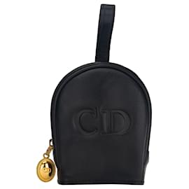 Dior-Porte-monnaie noir Christian Dior-Noir