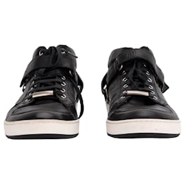 Christian Dior-Zapatillas en blanco y negro-Negro,Blanco