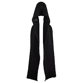Autre Marque-Hooded Scarf-Black