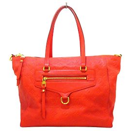 Borsa Louis Vuitton Lumineuse Rosso