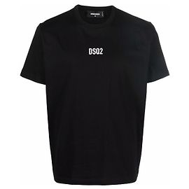 Dsquared2 T-shirt à logo imprimé Noir