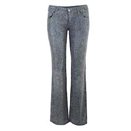 Autre Marque-Sequined jeans-Blue,Other