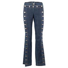 Dolce & Gabbana Jeans de cós largo Azul