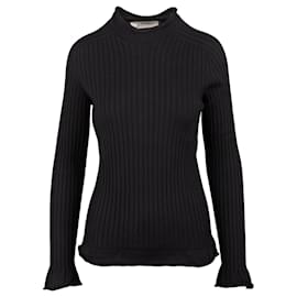 Marni-Ribbed Sweater-Black