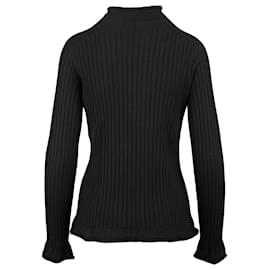 Marni-Ribbed Sweater-Black