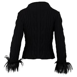 Autre Marque-Kapeland Eco-fur Sweater-Black