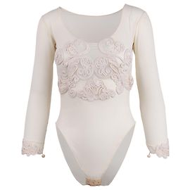 Gianfranco Ferré Bestickter Body Collection Privée Roh