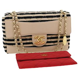 Chanel-Chanel Timeless shoulder bag-Beige