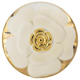 Chanel-Pulsera Chanel Camelia-Dorado