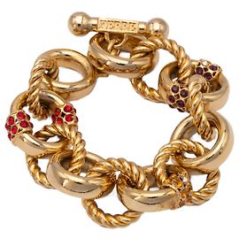 Gianfranco Ferré Pulsera de cadena Dorado