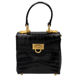 Gianfranco Ferré Black Claw Foot Handbag Black