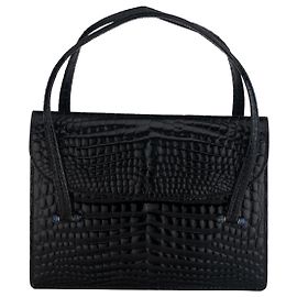 Autre Marque Collection Privée Black Handbag Noir