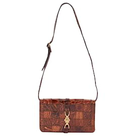 Autre Marque-Collection Privée Brown Leather Bag-Brown