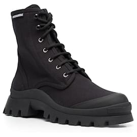 Dsquared2-Tank Combat Ankle Boots-Other