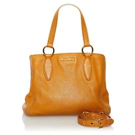 Miu Miu-Leather Handbag-Other